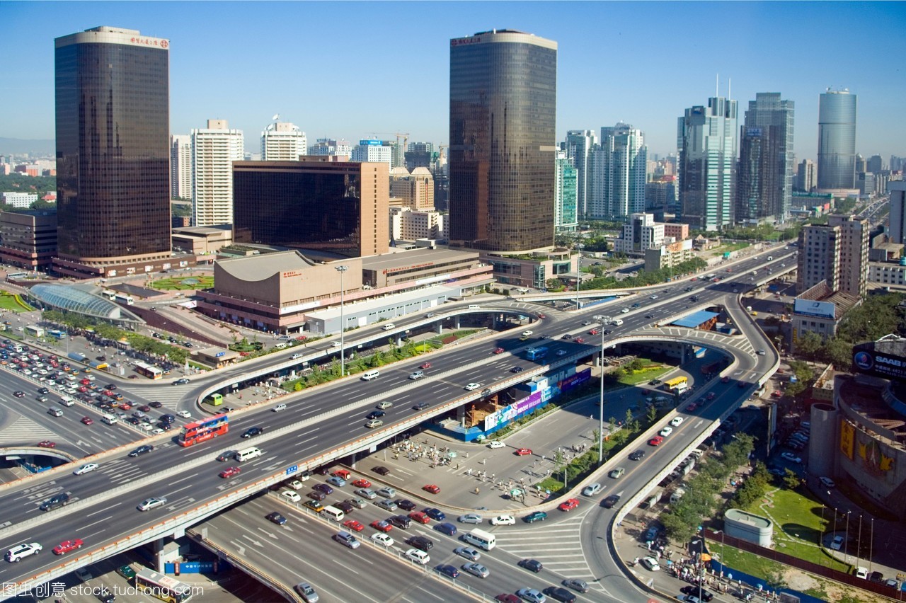 中國世界貿(mào)易中心在北京的中央商務區(qū)